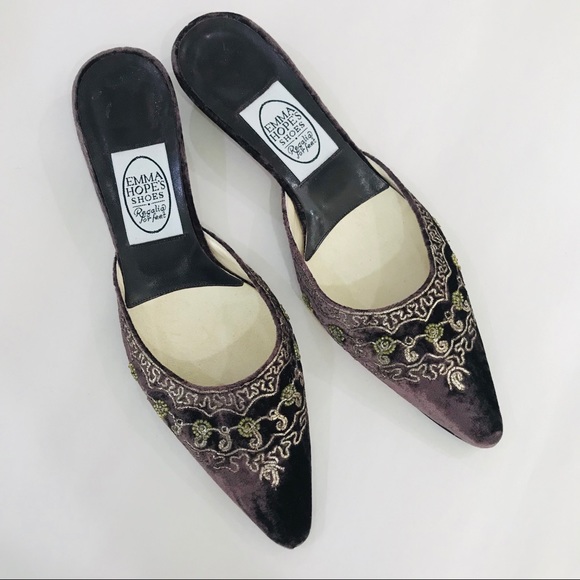 Emma Hope slide kitten heel made in Italy - Picture 1 of 8